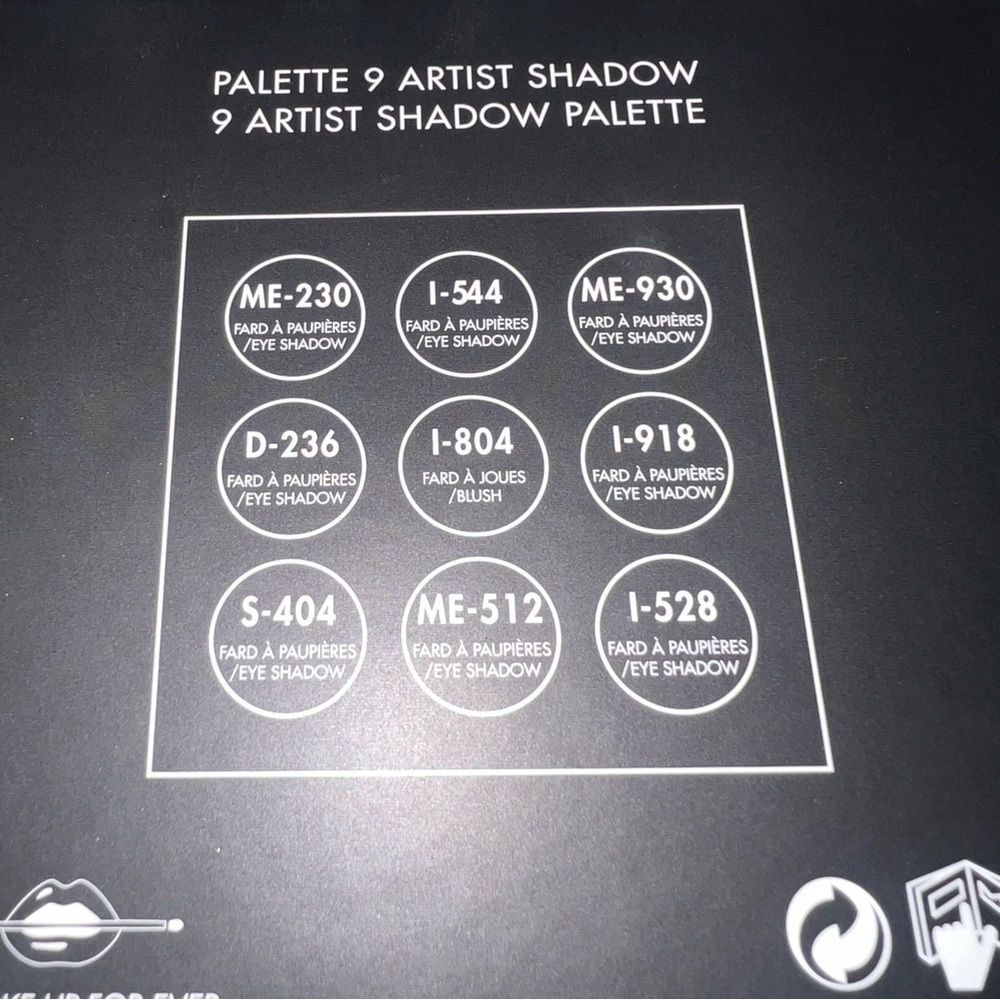 NWB Make Up For Ever Artist Palette Volume 3 Florals🌷🌼Eyeshadow Palette Shimmer - Picture 4 of 4